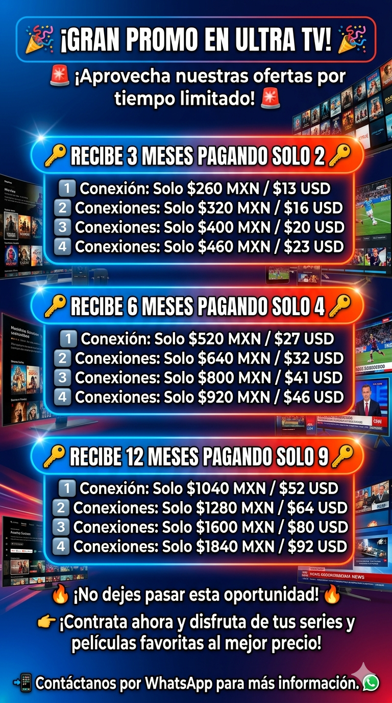 Promoción Ultra TV